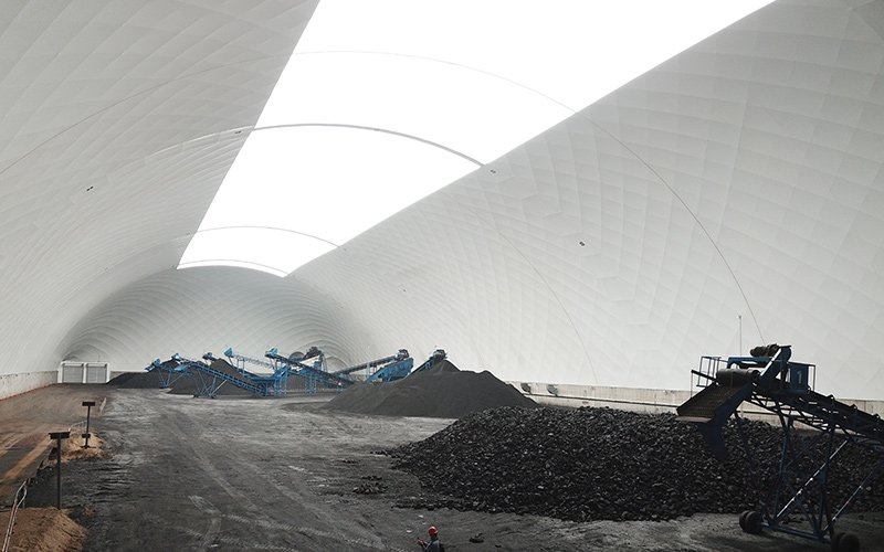 Air Dome Coal Storage Shed Tent Dump Storage Tent